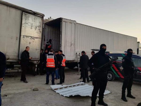 في عملية نوعية...الأمن يحبط محاولة تهريب أكثر من 16 طنا من المخدرات