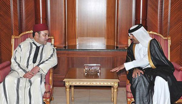 هذه هي الهدية الفخمة التي تلقاها الملك محمد السادس من أمير قطر