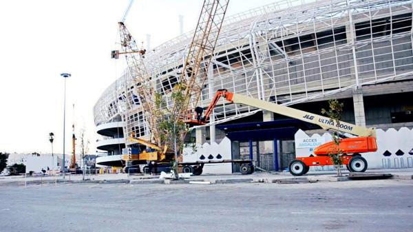 ملعب طنجة المونديالي يصل لمراحل متقدمة في الأشغال