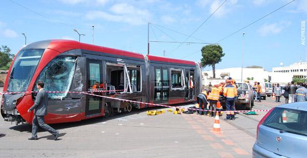 وفاة شخص متأثرا بإصابته في حادث اصطدام بالطرامواي بالدار البيضاء