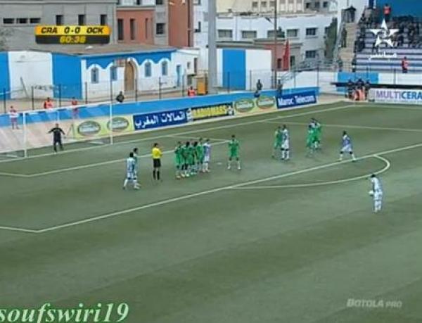 أهداف مباراة: شباب الريف الحسيمي- أولمبيك خريبكة 2-0