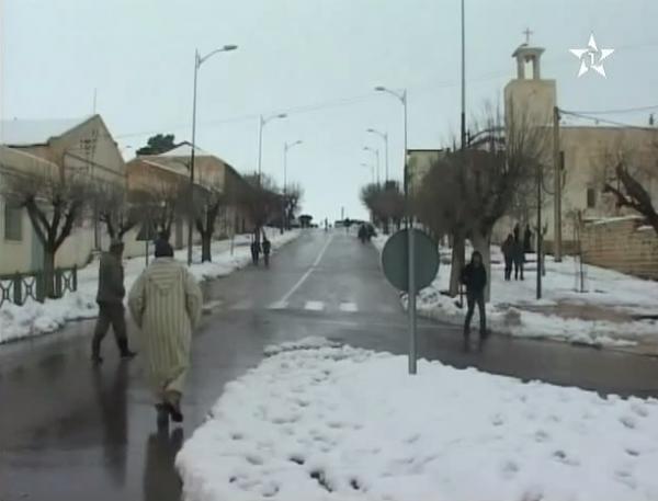 كميات التساقطات الثلجية المسجلة في مختلف مناطق المغرب