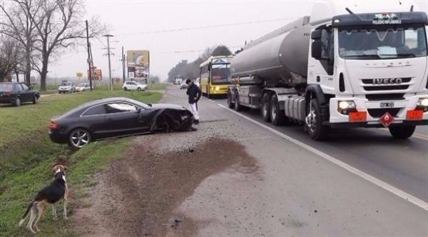 شقيق ميسي يتعرض لحادث اصطدام مع شاحنة بالارجنتين