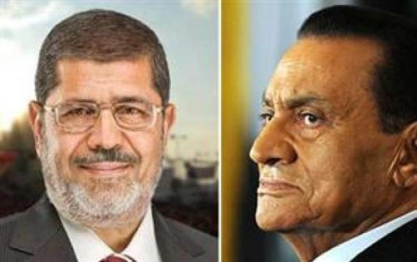 مبارك: مرسي كان يعمل طاهيا لدى قيادات الإخوان