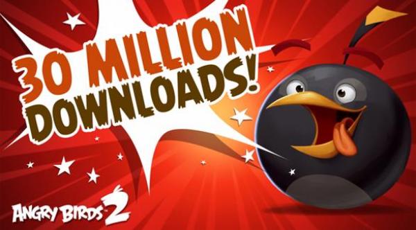 "Angry Birds 2" تحقق أكثر من 30 مليون تنزيل