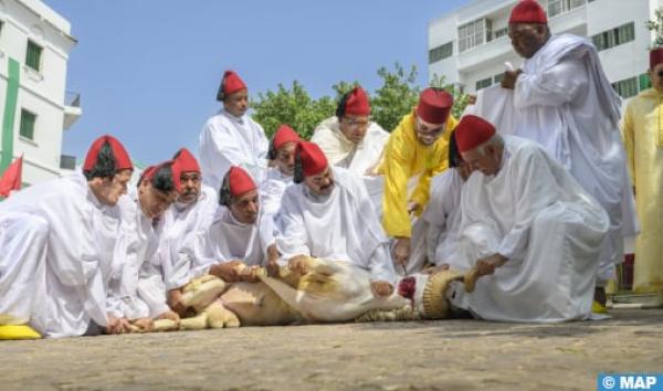 الملك يؤدي صلاة عيد الأضحى بتطوان ويتقبل التهاني بهذه المناسبة السعيدة