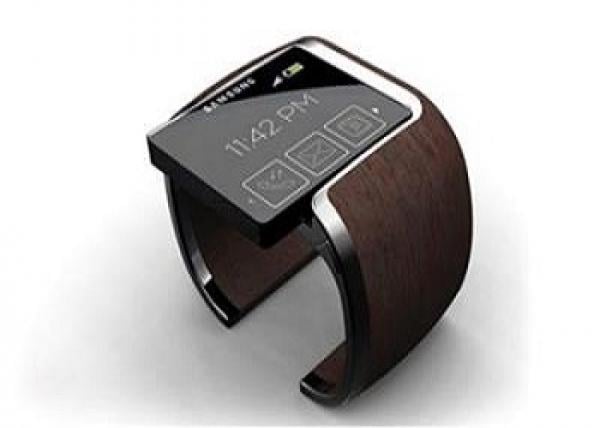 ساعة Galaxy GEAR بدون شاشة مرنة