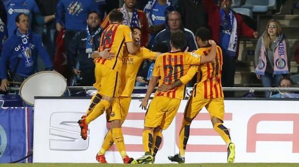 أهداف مباراة خيتافي و برشلونة 0-2