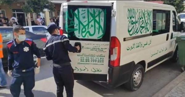 العثور على جثة شخص برياض العامل بتطوان وعلى وجهه بقع مادة سوداء