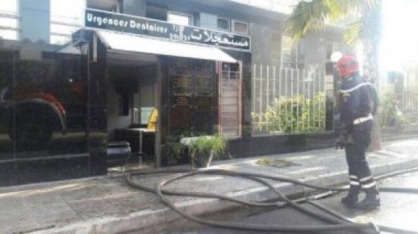 حريق يشب داخل مصحة خاصة بالبيضاء والوقاية المدنية تحل بمكان الحادث