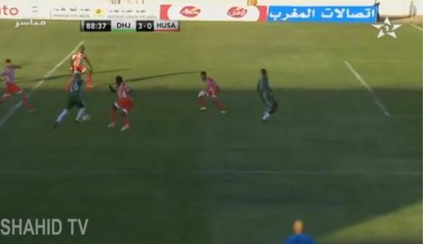 أهداف لقاء الدفاع الجديدي 3-0 حسنية أكادير