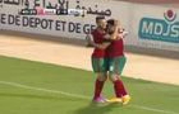 الهدف الثاني للمنتخب المغربي أمام افريقيا الوسطى