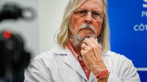 الطبيب ديدييه راؤول مدير المعهد الاستشفائي الجامعي بمرسيليا