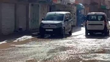 جماعة زايدة-ميدلت.. أمطار الخير تكشف هشاشة الأشغال وتحول شارع تملاحت إلى بركة مائية