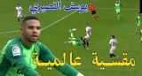 يوسف النصيري كاد يسجل هدفا عالميا من مقصية رائعة